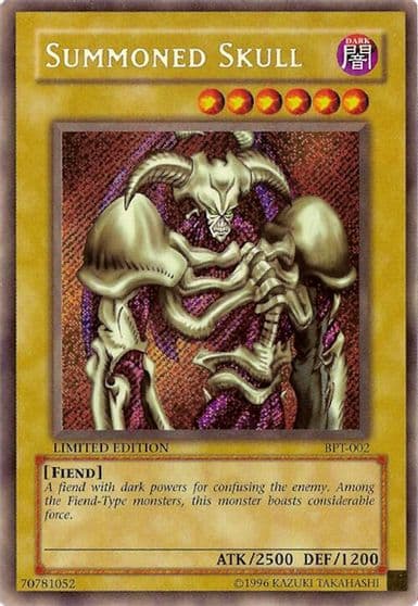 Summoned Skull 2002 Collectors Tin Yu-Gi-Oh! card