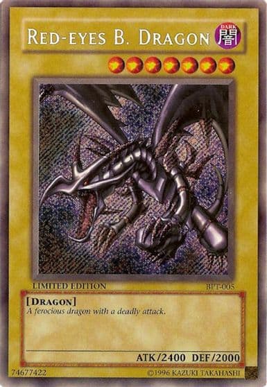 Red Eyes B Dragon 2002 Collectors Tin Yu-Gi-Oh! card