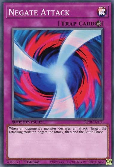 Negate Attack Speed Duel: Battle City Box Yu-Gi-Oh! card