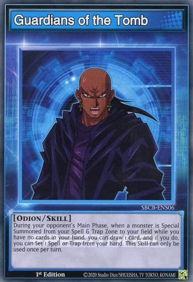 Guardians of the Tomb Speed Duel: Battle City Box Yu-Gi-Oh! card