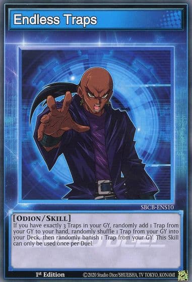 Endless Traps Speed Duel: Battle City Box Yu-Gi-Oh! card