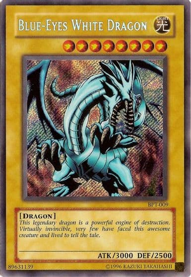 Blue Eyes White Dragon 2003 Collectors Tin Yu-Gi-Oh! card