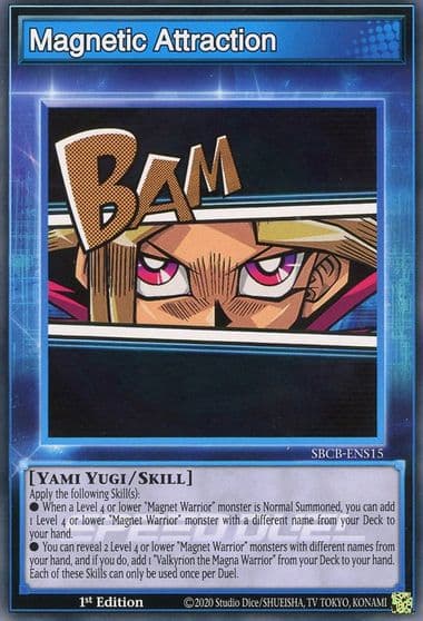 Magnetic Attraction Speed Duel: Battle City Box Yu-Gi-Oh! card