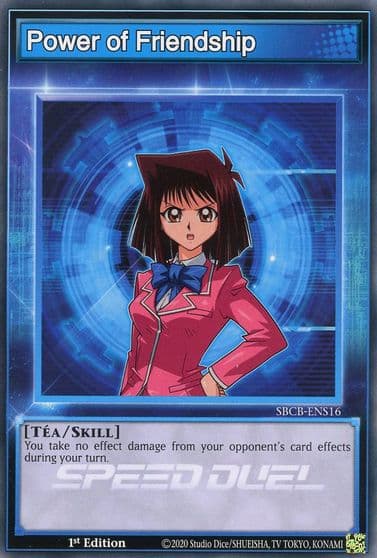 Power of Friendship Speed Duel: Battle City Box Yu-Gi-Oh! card