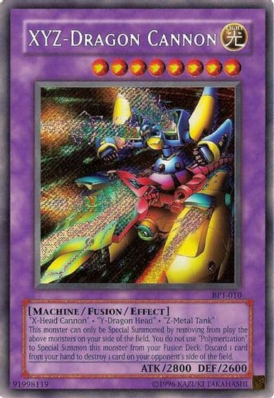 XYZ Dragon Cannon 2003 Collectors Tin Yu-Gi-Oh! card