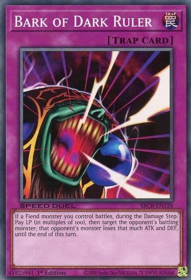 Bark of Dark Ruler Speed Duel: Battle City Box Yu-Gi-Oh! card