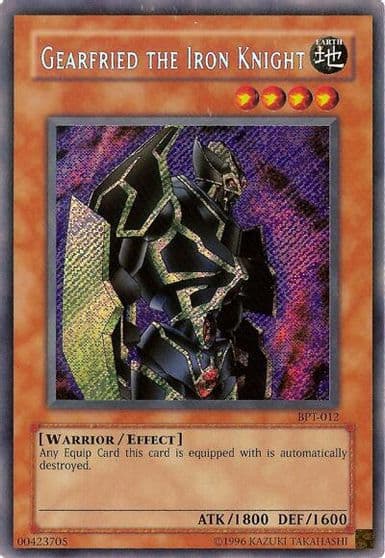 Gearfried the Iron Knight 2003 Collectors Tin Yu-Gi-Oh! card