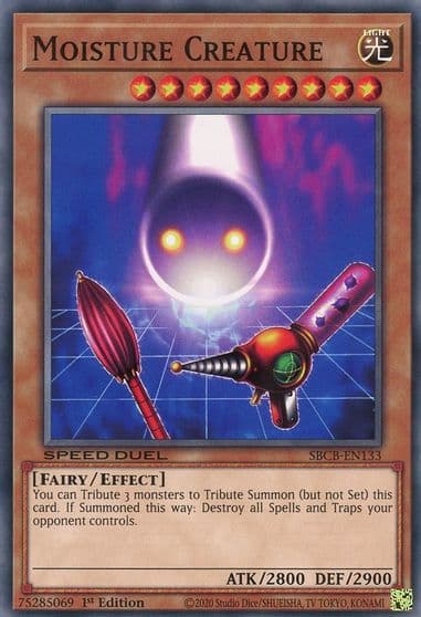 Moisture Creature Speed Duel: Battle City Box Yu-Gi-Oh! card
