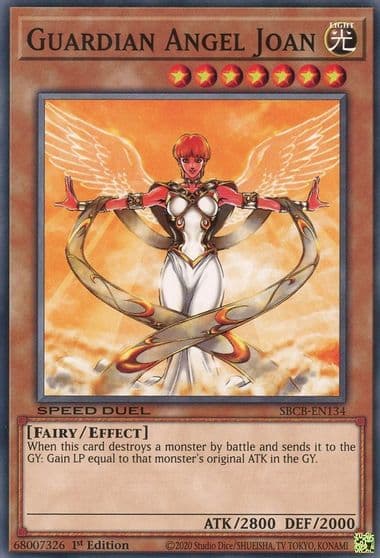 Guardian Angel Joan Speed Duel: Battle City Box Yu-Gi-Oh! card