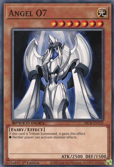 Angel O7 Speed Duel: Battle City Box Yu-Gi-Oh! card