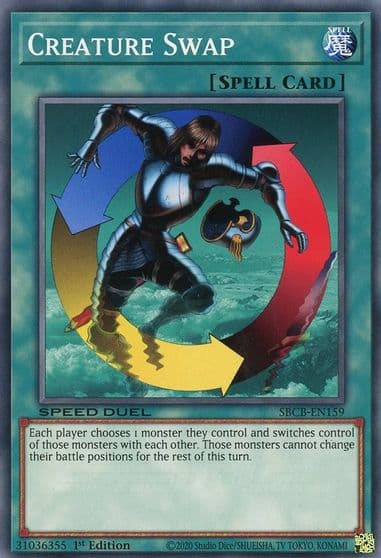 Creature Swap Speed Duel: Battle City Box Yu-Gi-Oh! card