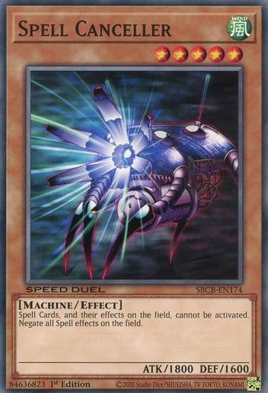 Spell Canceller Speed Duel: Battle City Box Yu-Gi-Oh! card