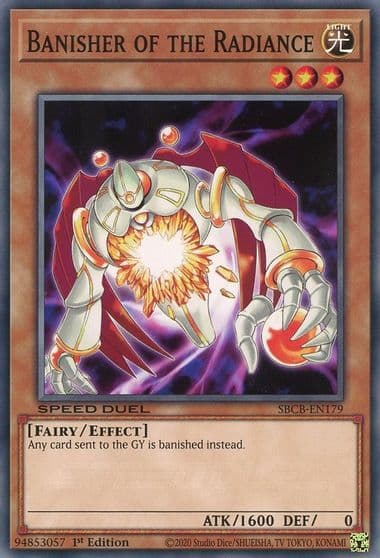 Banisher of the Radiance Speed Duel: Battle City Box Yu-Gi-Oh! card