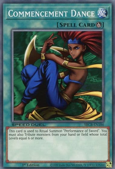 Commencement Dance Speed Duel: Battle City Box Yu-Gi-Oh! card