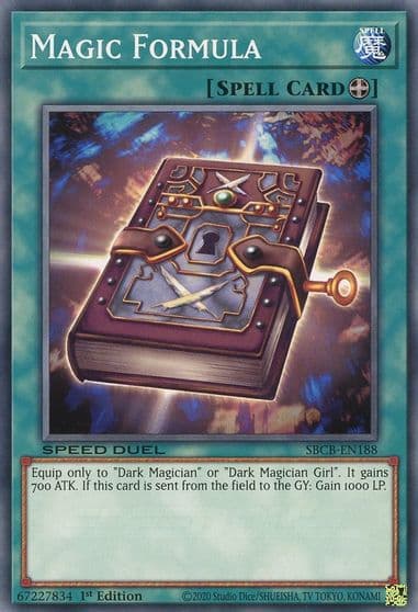 Magic Formula Speed Duel: Battle City Box Yu-Gi-Oh! card