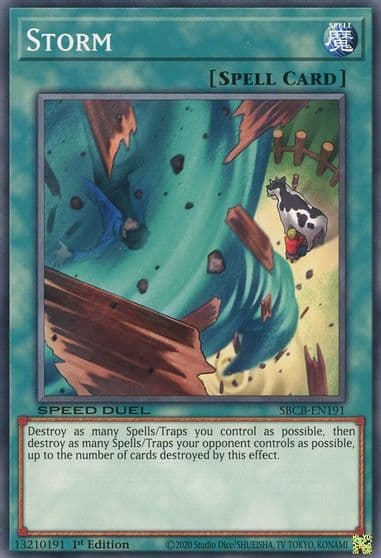 Storm Speed Duel: Battle City Box Yu-Gi-Oh! card