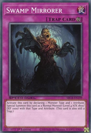 Swamp Mirrorer Speed Duel: Battle City Box Yu-Gi-Oh! card