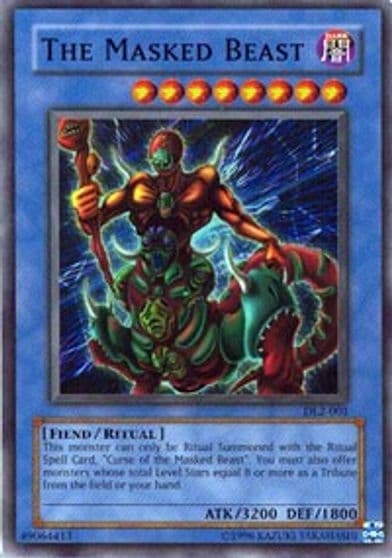 The Masked Beast Duelist League Promo Yu-Gi-Oh! card