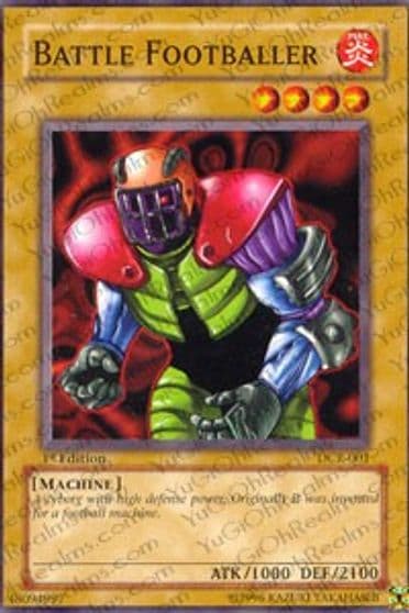 Battle Footballer Dark Crisis Yu-Gi-Oh! card