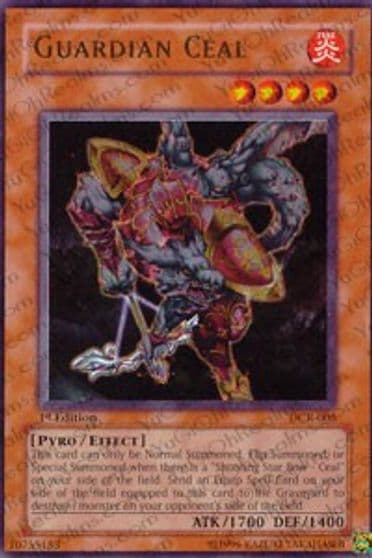 Guardian Ceal Dark Crisis Yu-Gi-Oh! card