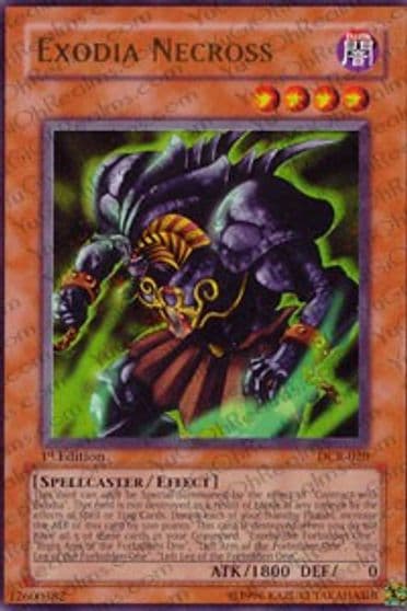 Exodia Necross Dark Crisis Yu-Gi-Oh! card