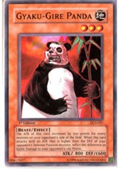 Gyaku Gire Panda Dark Crisis Yu-Gi-Oh! card