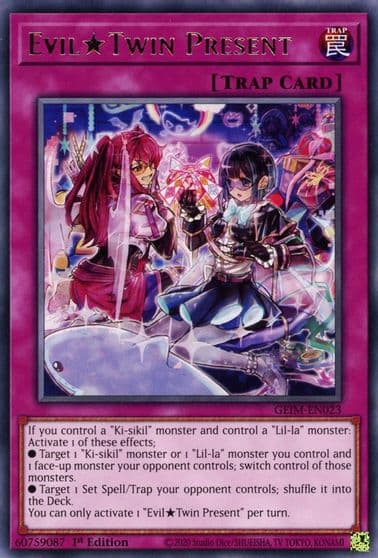 Evil Twin Present Genesis Impact Yu-Gi-Oh! card