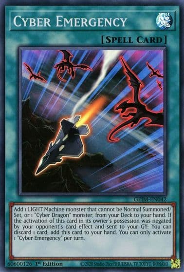 Cyber Emergency Genesis Impact Yu-Gi-Oh! card
