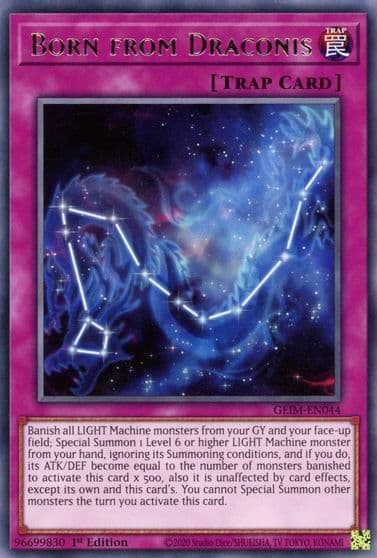Born from Draconis Genesis Impact Yu-Gi-Oh! card