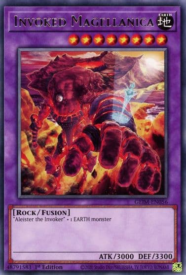Invoked Magellanica Genesis Impact Yu-Gi-Oh! card