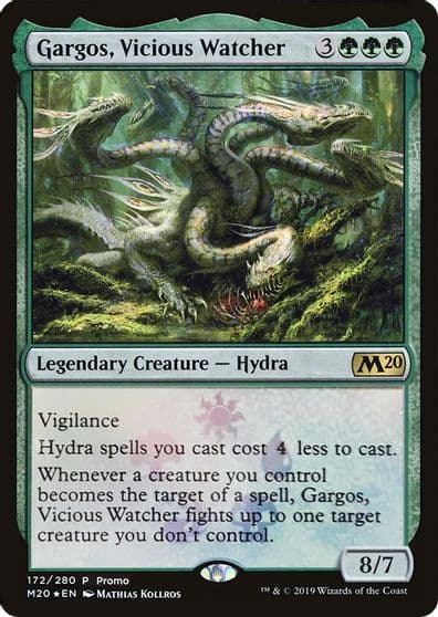 Gargos Vicious Watcher Media Promos Magic card