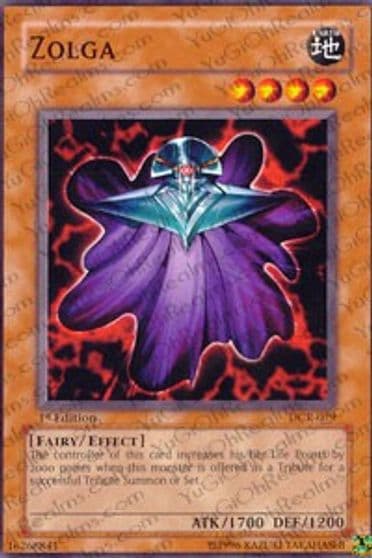 Zolga Dark Crisis Yu-Gi-Oh! card