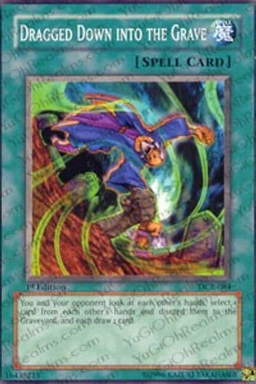 Dragged Down into the Grave Dark Crisis Yu-Gi-Oh! card