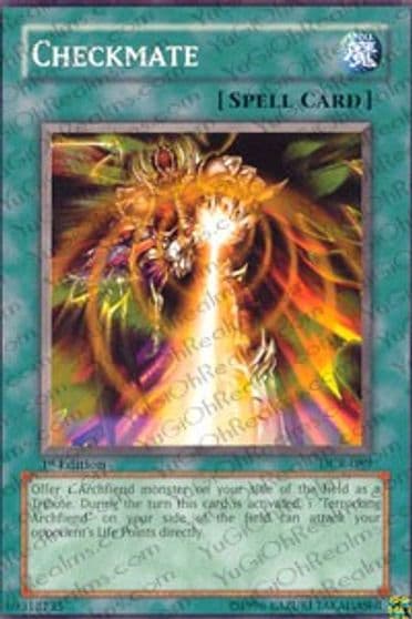 Checkmate Dark Crisis Yu-Gi-Oh! card
