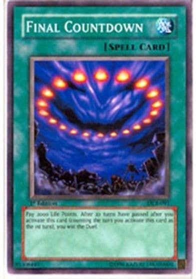 Final Countdown Dark Crisis Yu-Gi-Oh! card