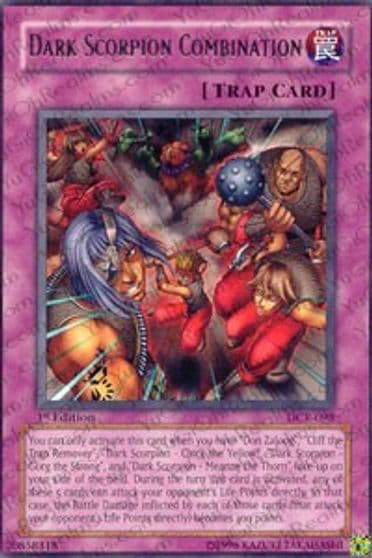 Dark Scorpion Combination Dark Crisis Yu-Gi-Oh! card