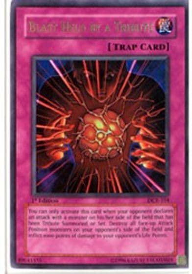 Blast Held by a Tribute Dark Crisis Yu-Gi-Oh! card