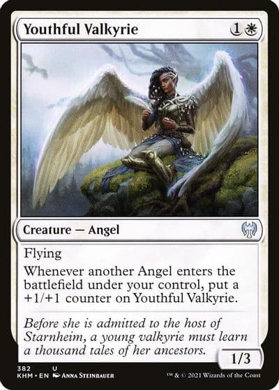 Youthful Valkyrie Kaldheim Magic card