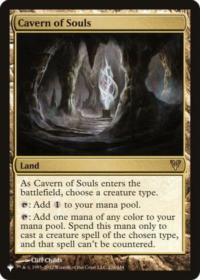 Cavern of Souls The List Reprints Magic card