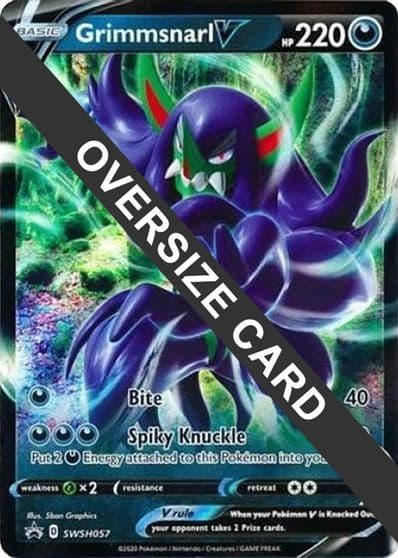 Grimmsnarl V - SWSH057 Jumbo Cards Pokemon card