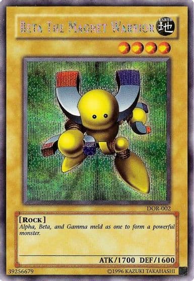 Beta the Magnet Warrior Duelist of the Roses Yu-Gi-Oh! card