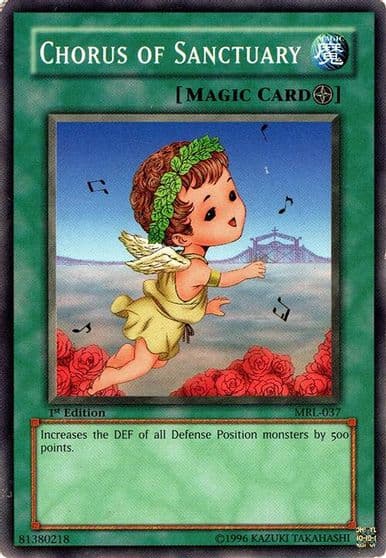 Chorus of Sanctuary Magic Ruler Yu-Gi-Oh! card