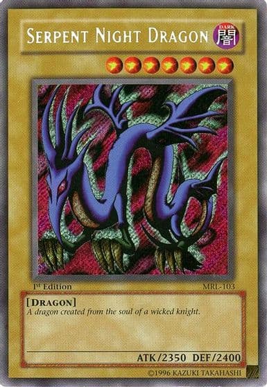 Serpent Night Dragon Magic Ruler Yu-Gi-Oh! card