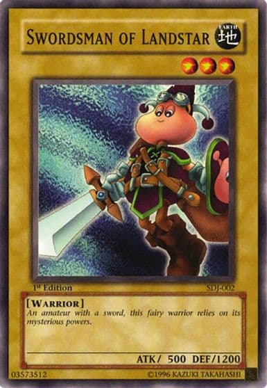 Swordsman of Landstar Starter Deck: Joey Yu-Gi-Oh! card