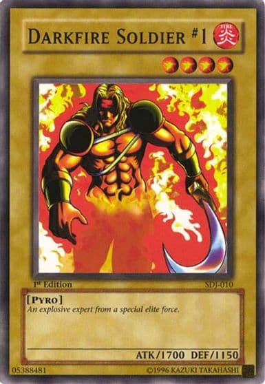 Darkfire Soldier 1 Starter Deck: Joey Yu-Gi-Oh! card