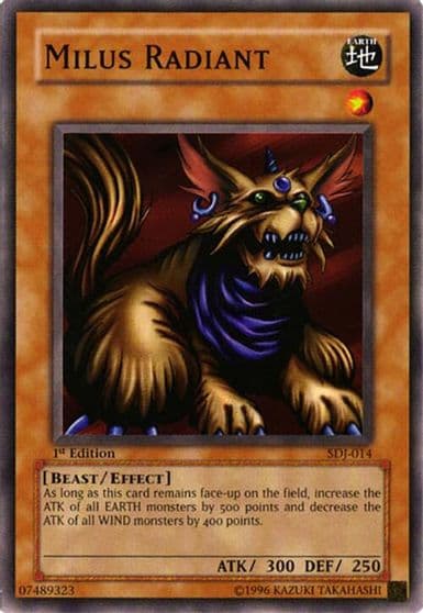 Milus Radiant Starter Deck: Joey Yu-Gi-Oh! card