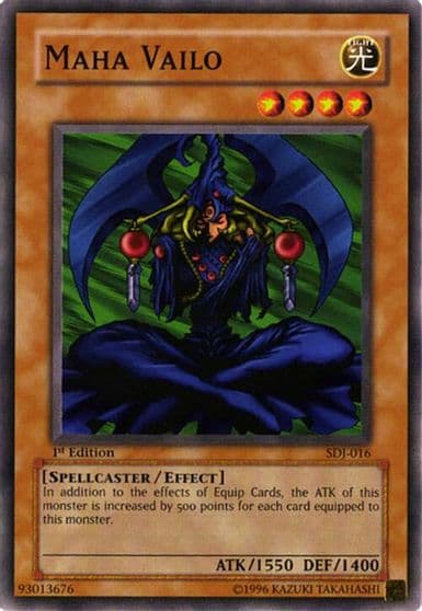 Maha Vailo Starter Deck: Joey Yu-Gi-Oh! card