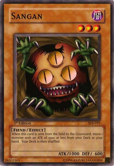 Sangan Starter Deck: Joey Yu-Gi-Oh! card