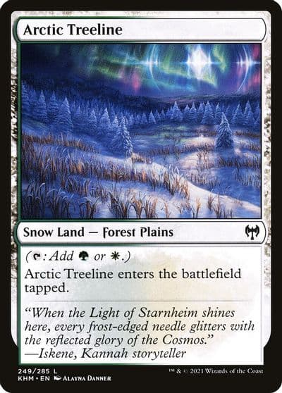 Arctic Treeline Kaldheim Magic card