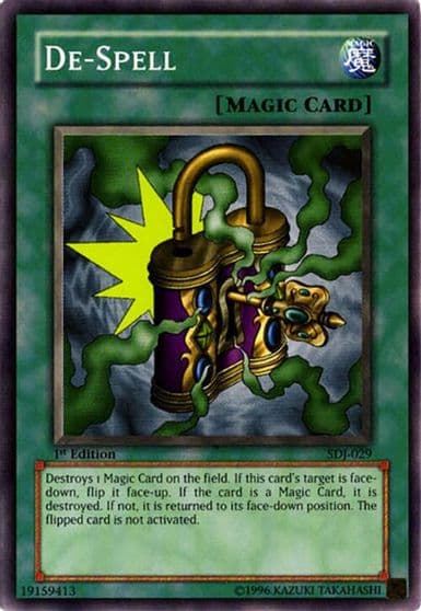 De Spell Starter Deck: Joey Yu-Gi-Oh! card